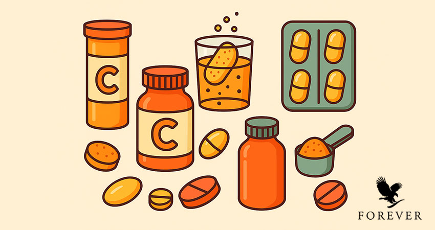 بهترین زمان مصرف ویتامین سی 